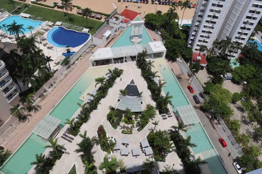 Departamento Frente A La Bahia Appartement Acapulco Buitenkant foto