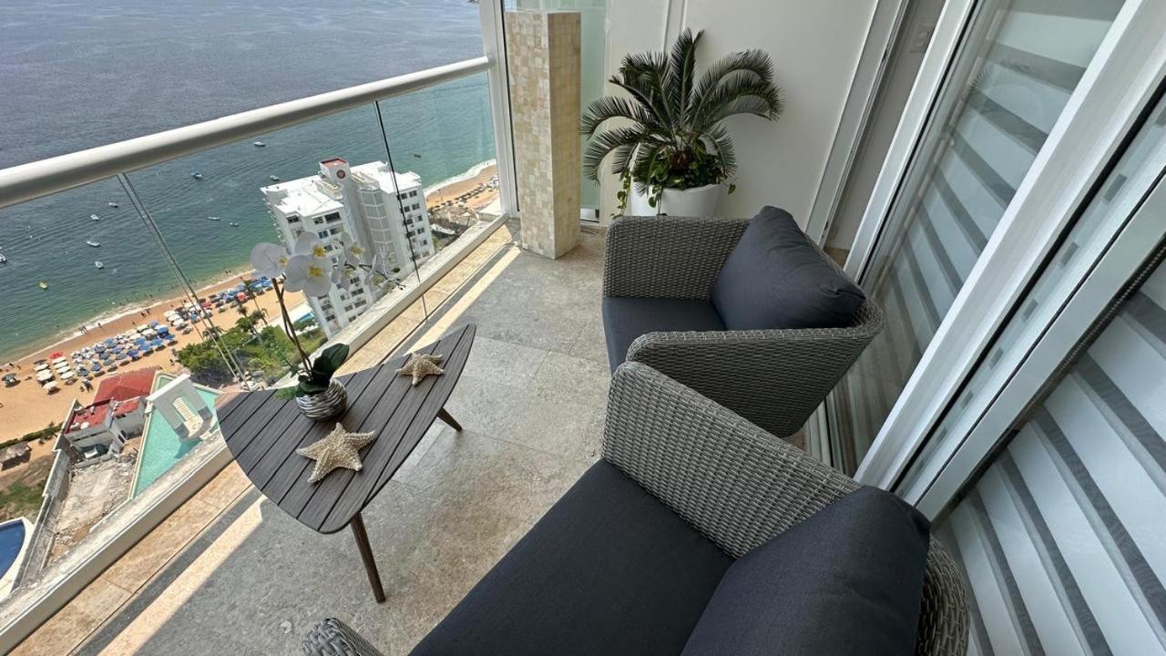 Departamento Frente A La Bahia Appartement Acapulco Buitenkant foto